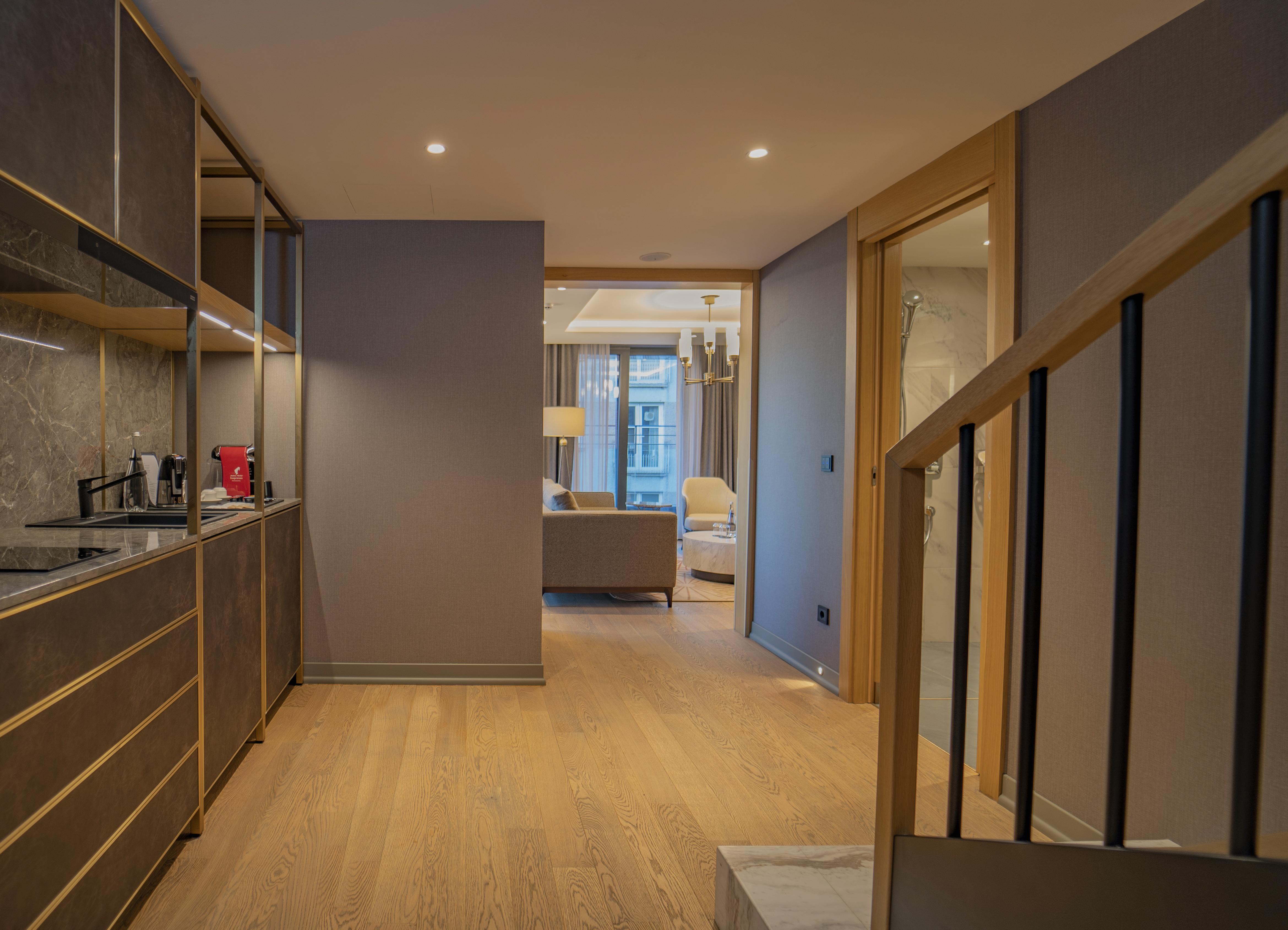 ホテル Sofitel Istanbul Taksim エクステリア 写真 A typical apartment interior