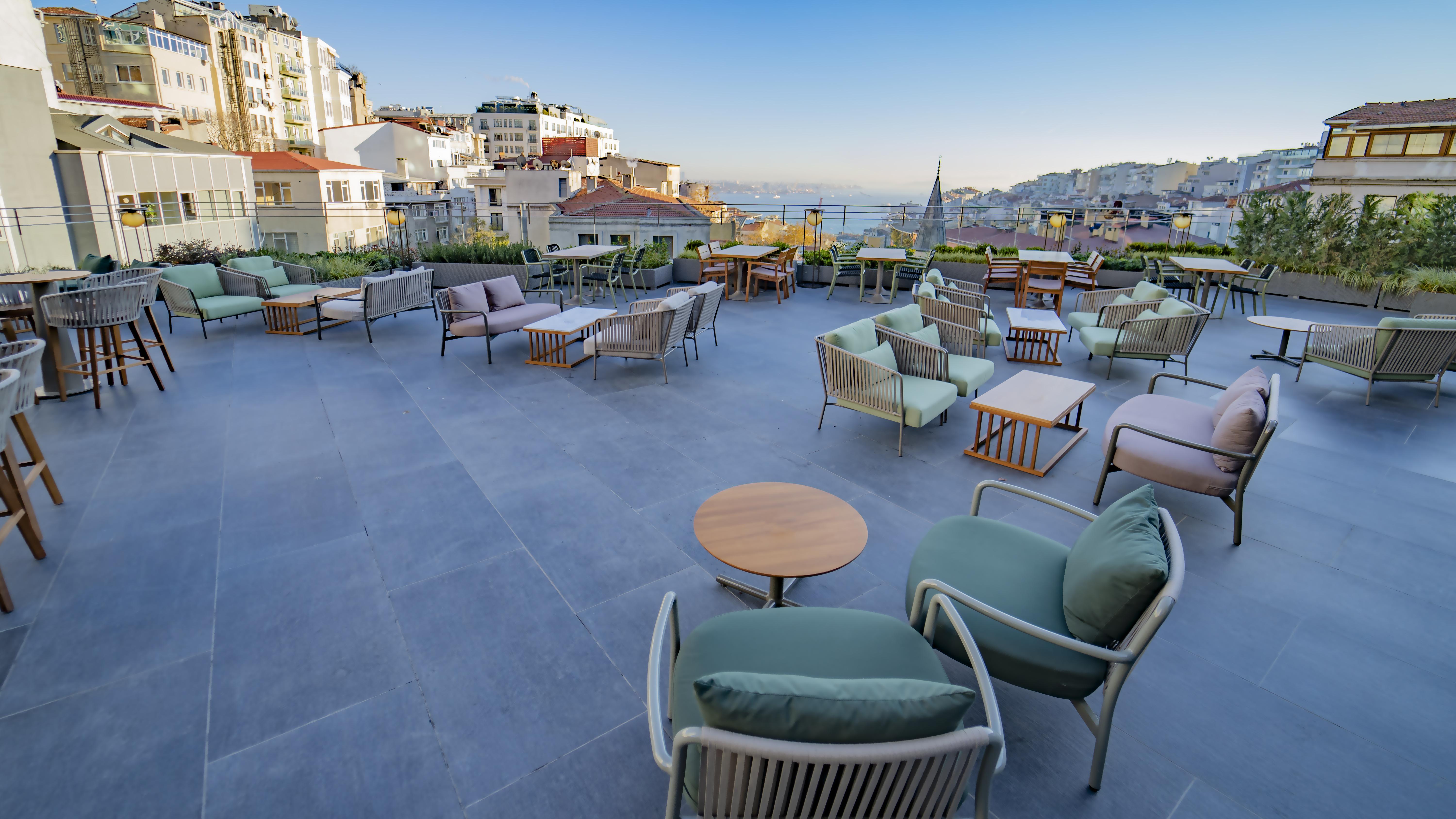ホテル Sofitel Istanbul Taksim エクステリア 写真 Rooftop terrace